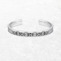 Timeglas facetteret bangle