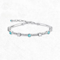 Reb med turkis bangle
