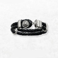 Ball Leather Cuff Bracelet