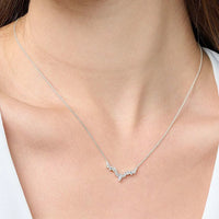 Ice Crystal Set - Ear Studs and Necklace