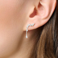 Ice Crystal Ear Studs