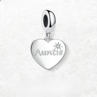 teyze kalp Charm