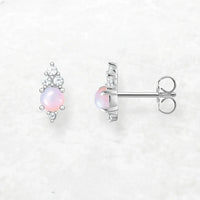 Pink Elegance Ear Studs