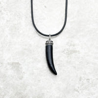 Onyx tandhalsband
