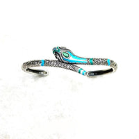 Turkis slange bangle