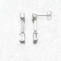 Angular Stones Ear Studs