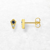 Magic Stars Blue Stone Ear Studs