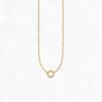 Golden Ring Necklace