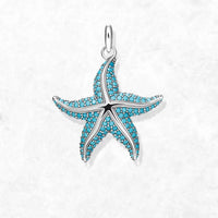 قلادة Oceanstar الزرقاء