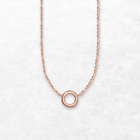 Romantic Rose Gold Necklace