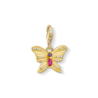 זהב פרפר Charm
