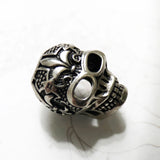 Fleur-De-Lys Skull Bead