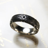 Maori Tattoo Band Ring