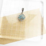 Blue Tree Charm