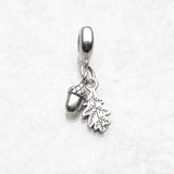 Acorn & Leaf Charm