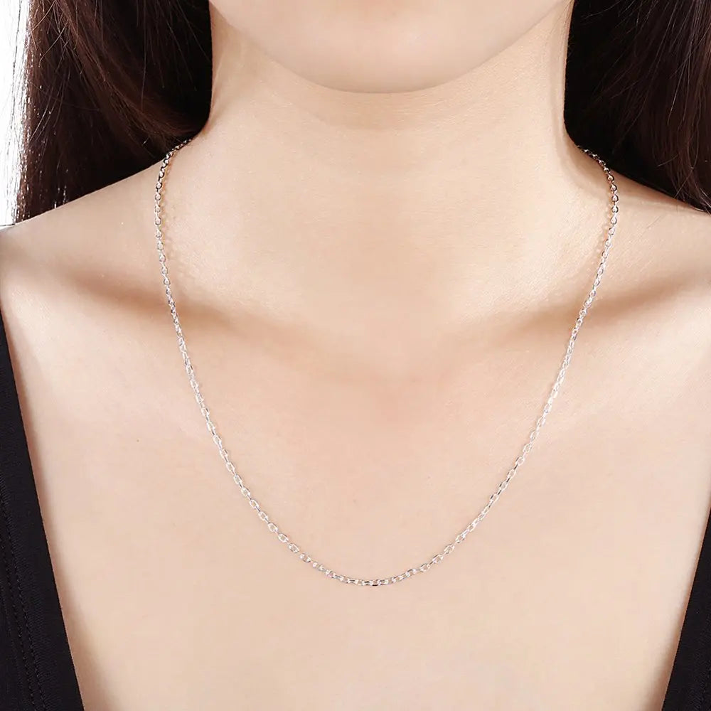 Square Rolo Rolo Square Chain – Alisala
