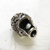 fleur-de-lys Skull Bead