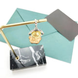 빈티지 글로브 회전 Charm