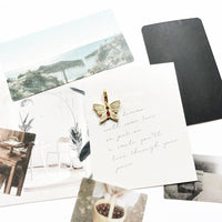 나비 금 Charm
