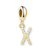 金メッキアルファベット Charm
