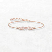 Phoenix Wings Rose Gold Bracelet