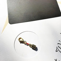 빨간 립스틱 골든 Charm