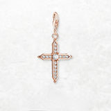 로즈 골드 크로스 Charm