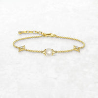 Peace White Bracelet