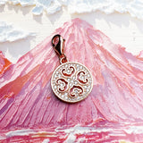 로즈 골드 장식 Charm