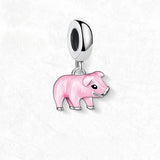 핑크 돼지 Charm 펜던트