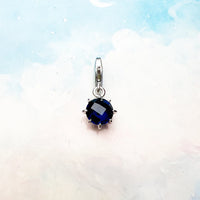 진한 블루 스톤 Charm