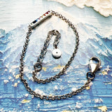 Pulsera de piedras coloridas