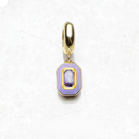 팔각형 제비꽃 Charm