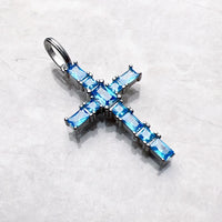 아쿠아 마린 돌 펜던트