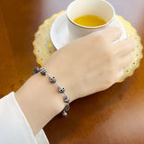 Pulsera de fachada de cráneo