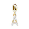 金メッキアルファベット Charm