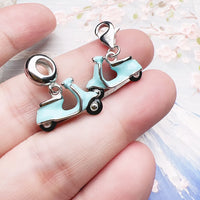 קטנוע מנוע כחול Charm