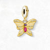 蝶の金 Charm