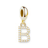 金メッキアルファベット Charm