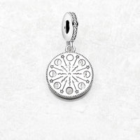 כסף ירח Charm
