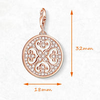 로즈 골드 장식 Charm