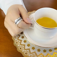 기준 흑백 반지