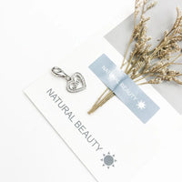 심장 디자인 자매 Charm