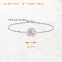 Pink  Heart Bracelet