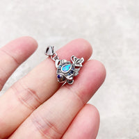 Encanto de pescado marítimo azul