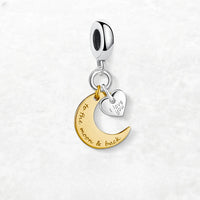 לב ירח ואהבה Charm