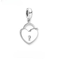 잠금 하트 자물쇠 Charm