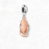 ローズゴールドフリップフロップ Charm