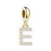金メッキアルファベット Charm