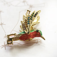 벌새 금 Charm